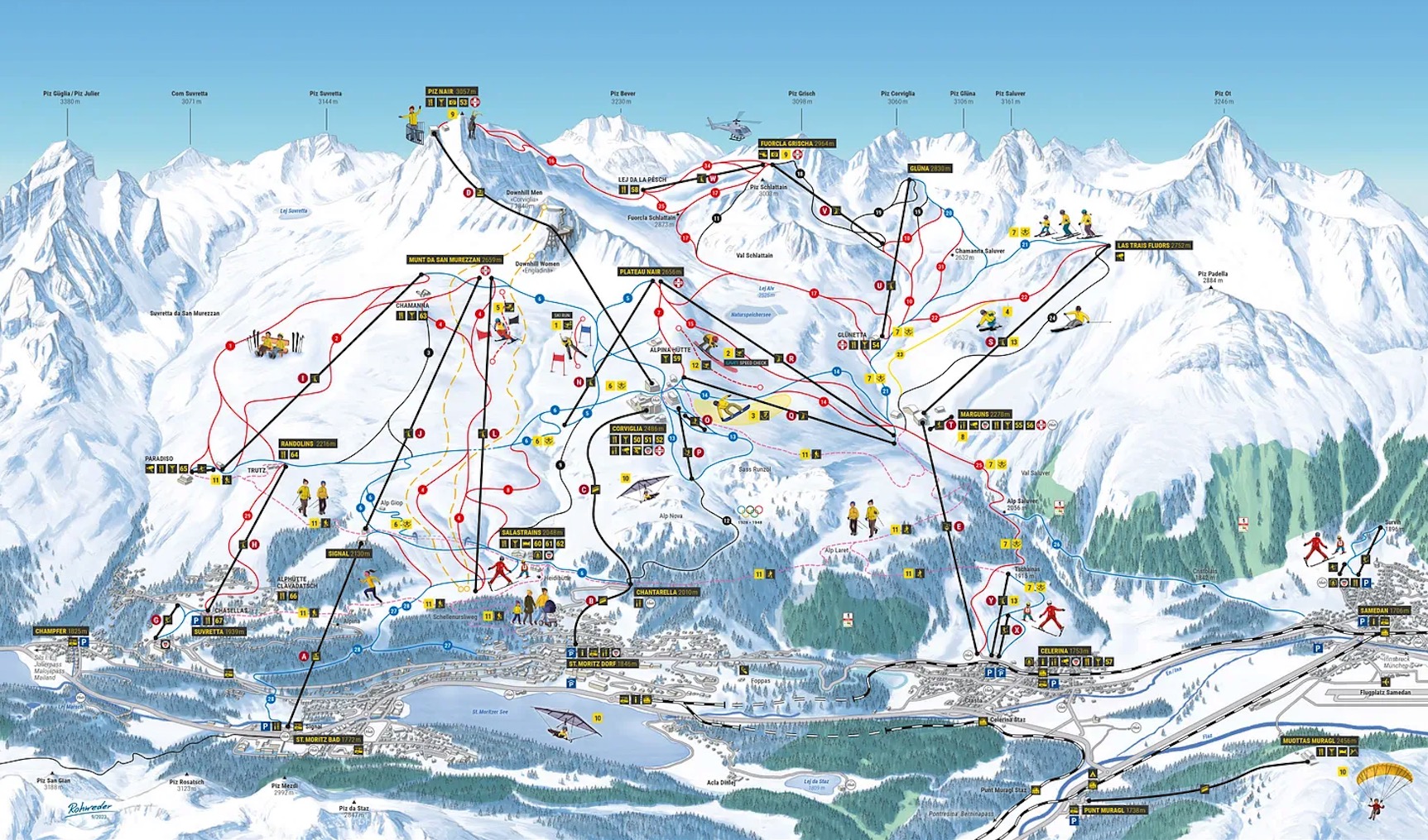 Der Ikon Pass fügt St. Moritz in der Schweiz hinzu
